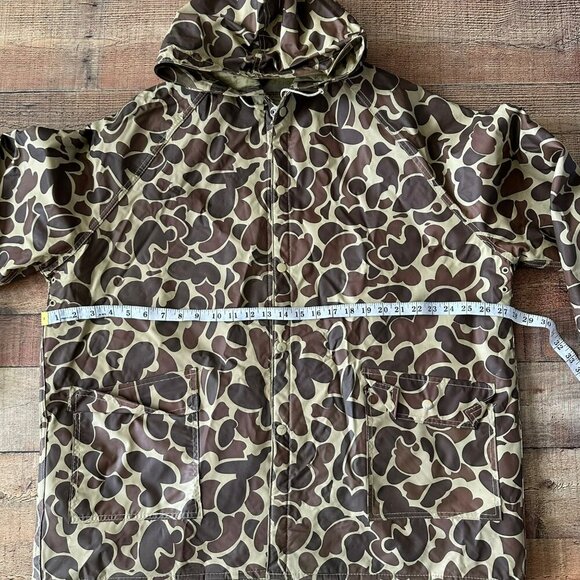 Sportman's Choice XL Camo All-Weather Insulated Jacket With Hood & Pockets - Picture 10 of 13